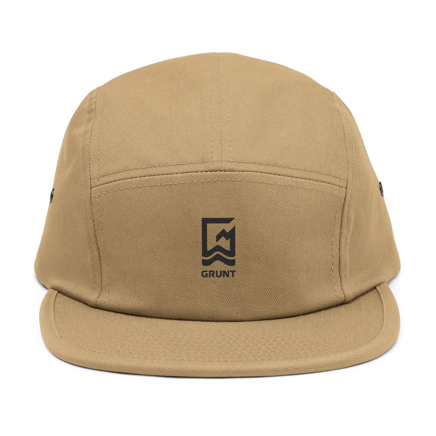 Embroidered 'Logo' 5 Panel Cap