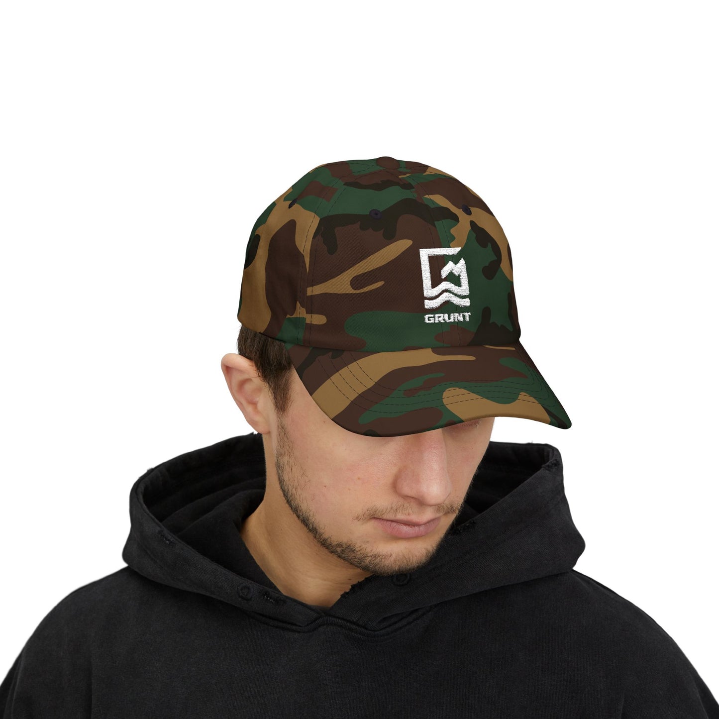 Embroidered 'Logo' Dad Cap