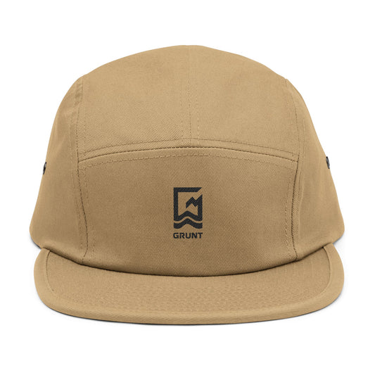 Embroidered 'Logo' 5 Panel Cap